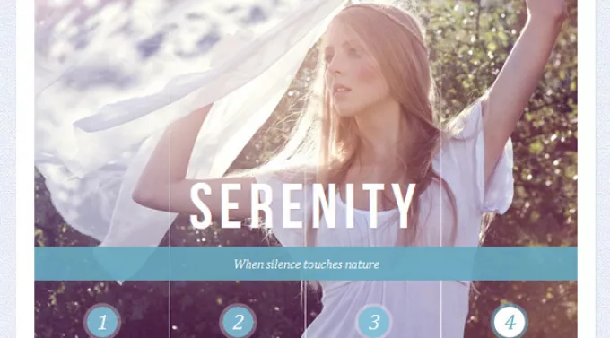 CSS3 слайдер изображений и текста на сайт